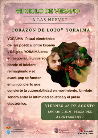 Imagen Concierto YORAIMA - 28 de agosto